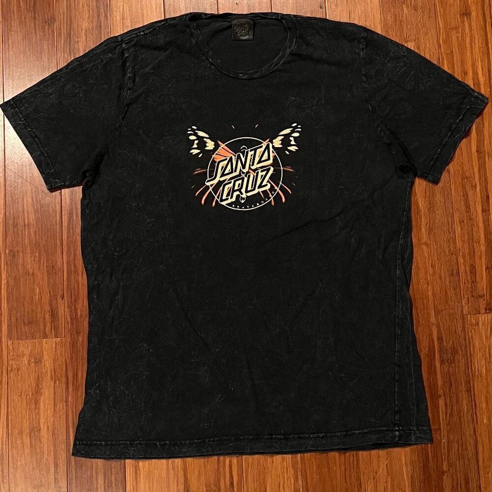 Santa Cruz Women’s  Tee – Dark Blue Wash, Size L
